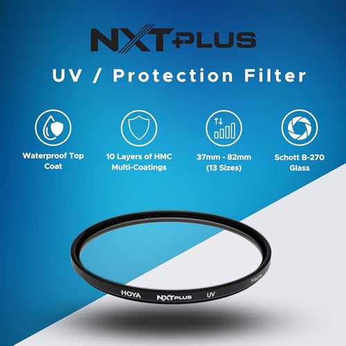 HOYA 46mm NXT Plus UV Filter Schott B270 Glass HMC Multi-Coated Waterproof - size: 46 mm