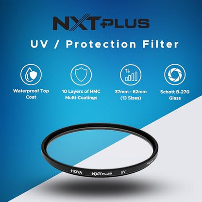 HOYA 46mm NXT Plus UV Filter Schott B270 Glass HMC Multi-Coated Waterproof - size: 46 mm
