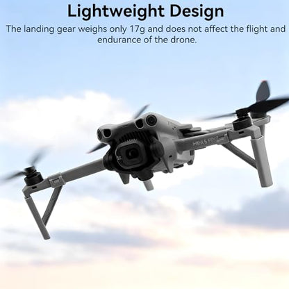 Mini 5 Pro Landing Gear - Extended Landing Legs Heightened Support Bracket Protector for DJI Mini 5 Pro Drone Accessories Portable Extension Feet Stand