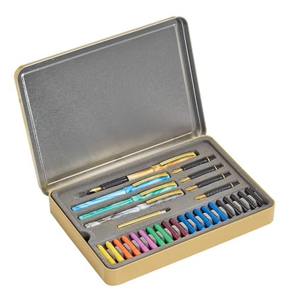 STAEDTLER calligraphy pen set, ideal for all skill levels, 899 SM5, Assorted, 33 Piece Set