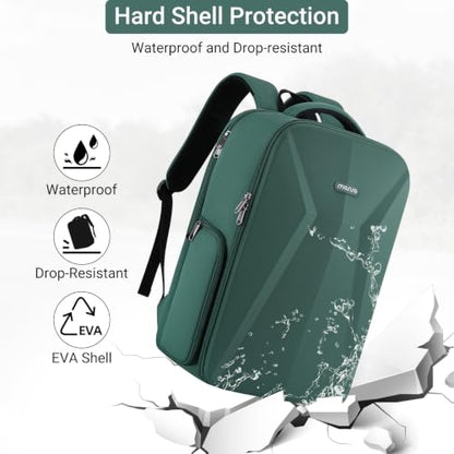 MOSISO Camera Backpack,Photography Camera Bag with Lens Pouch,Emerald Green - color: Emerald Green