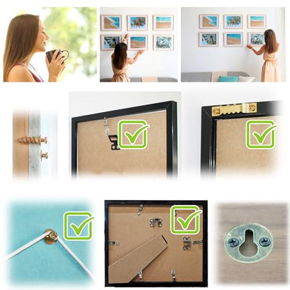 Bear Claw Screws for Wall Hanging, Double Headed Picture Hanger Screws - color: Silver