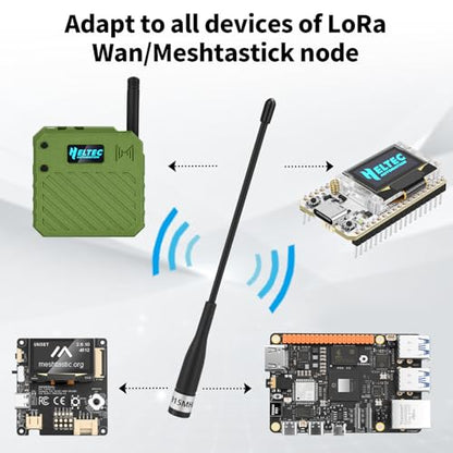 1Pcs 915MHz LoRa Antenna 10dBi Gain for Meshtastic Long Range - color: 1pcs-19cm