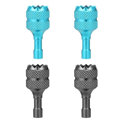 4pcs Mini Joystick Replacement Compatible with DJI Mini 3 Pro - color: Light Blue,blue