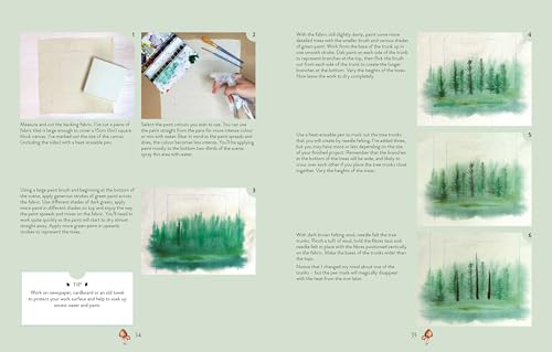 Needle Felting Art: 12 mixed-media woodland projects to paint and sew