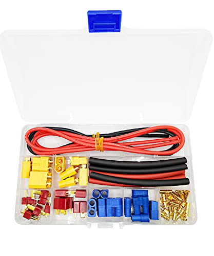 T-Plug XT60 EC3 Male and Female Adapter Connectors for RC ESC Battery