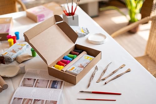 Jovi - DIY Air Dry Kit - Clips Gift Pottery Kit for Adults - color: Clips