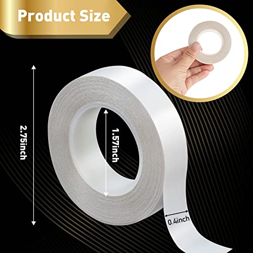 3 Rolls Thin Double Sided Tape for Crafts,0.4-in by 43-ft - style: 0.4in* 3 Rolls