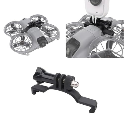 Top Mount Expansion Bracket Compatible with DJI NEO2 for Go Ultra Action Cameras Accessory