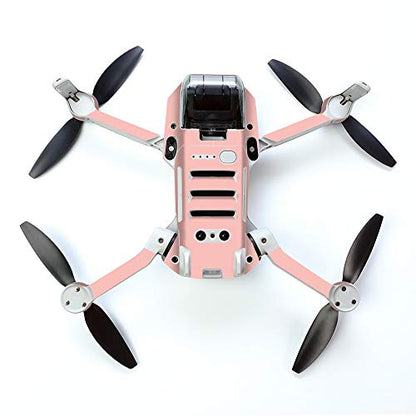 MightySkins Skin for DJI Mavic Mini Portable Drone Quadcopter - Solid Blush | Protective, Durable, and Unique Vinyl Decal wrap cover | Easy To Apply, Remove, and Change Styles | Made in the USA (DJMAVMIN-Solid Blush) - color: Blush