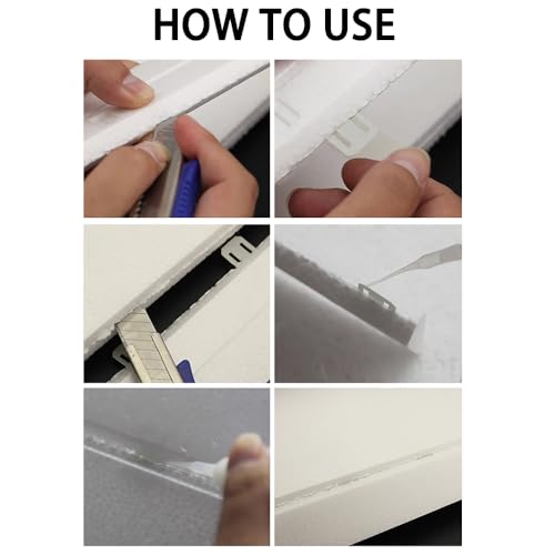 20PCS RC Plane Hinge Folding Leaf Paper Hinges Model Aileron Tail Wing Connector for RC Airplane Aircraft Helicopter DIY Model Plane Fix Wing Parts (20x13mm Rectangle) - style: 20x13mm Rectangle