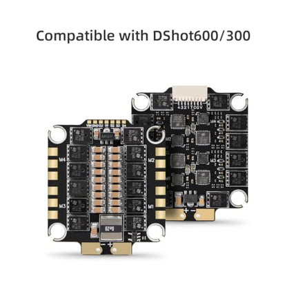 HGLRC 60A V2 6S BLS 2-6S M3 4IN1 ESC, Supports DShot600/300 Digital Protocols for FPV Racing Drone