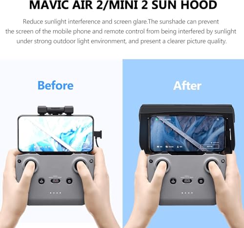 STARTRC Sun Hood for DJI RC-N3/N2, for DJI Mini 4K/NEO 2/X1 Accessories