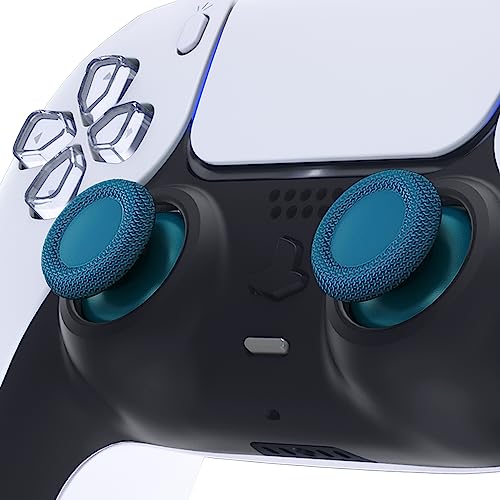 eXtremeRate Mineral Blue Replacement Thumbsticks for PS5 Controller, Custom Analog Stick Joystick for PS4 Controller Universal - color: Mineral Blue