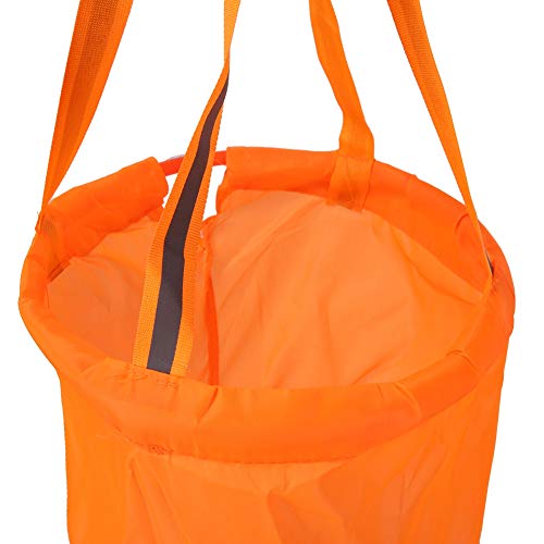 Airport Fluorescent Windsock, Nylon Airport Windsock Outdoor Wind Measurement Sock Bag with Reflective Belt Wind Vane Weather Bag (1 Meter red and White Fluorescent