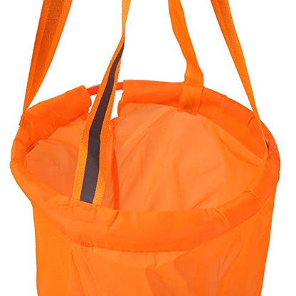 Airport Fluorescent Windsock, Nylon Airport Windsock Outdoor Wind Measurement Sock Bag with Reflective Belt Wind Vane Weather Bag (1 Meter red and White Fluorescent