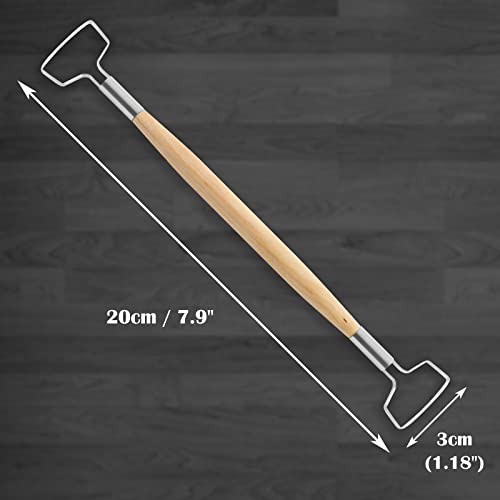 suiwotin Clay Carving Tools, Pottery Sculpting Tool for Modeling