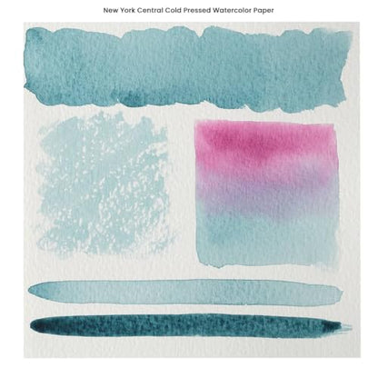 New York Central Watercolor Paper, 140 lb. Cold Press - 5"x7" 50 Sheets - size: 5x7"