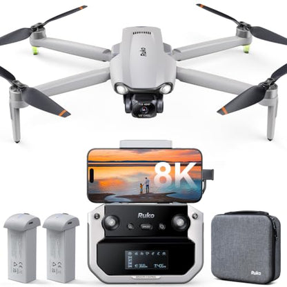 Ruko F11PRO 2 Plus Drone with 48MP Camera, 8K Photo, Tech Gift for Adult