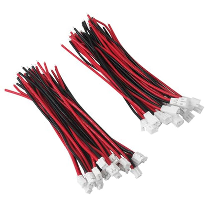 40pcs JST-PH 2.0 Male and Female Connector Cable Compatible with Battery JJRC H36 H67 Blade Inductrix E010 E013