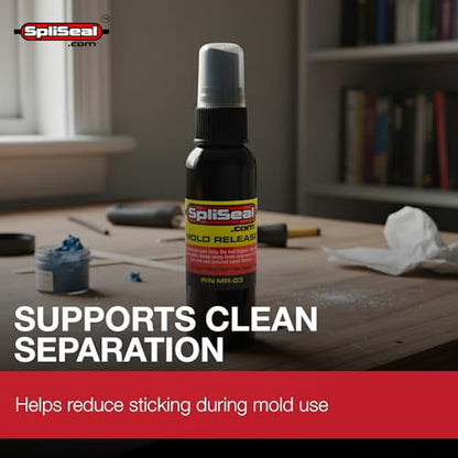 SpliSeal Mold Release Spray for Clean Mold Surface Non-Stick Separation - size: Pack of 1