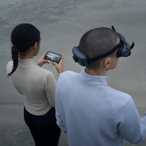 DJI Goggles 3 FPV Goggles with Micro-OLED Screens, O4 HD Video Transmission, Adjustable Diopters, Real View PiP, Wireless Streaming Bundle with Lens Cleaning Kit