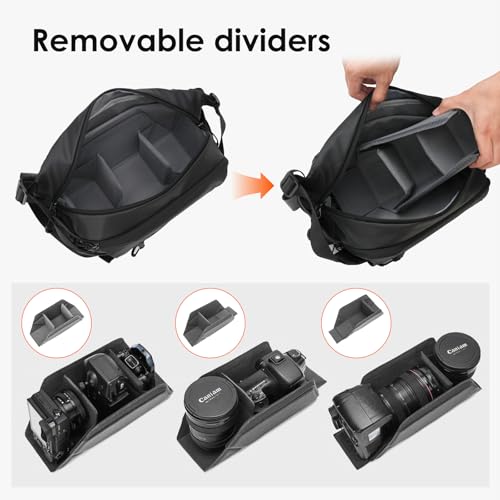 TARION Urban Camera Shoulder Sling Bag Compact 5.5L XProber - size: XProber (5.5 Liters)