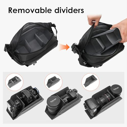 TARION Urban Camera Shoulder Sling Bag Compact 5.5L XProber - size: XProber (5.5 Liters)