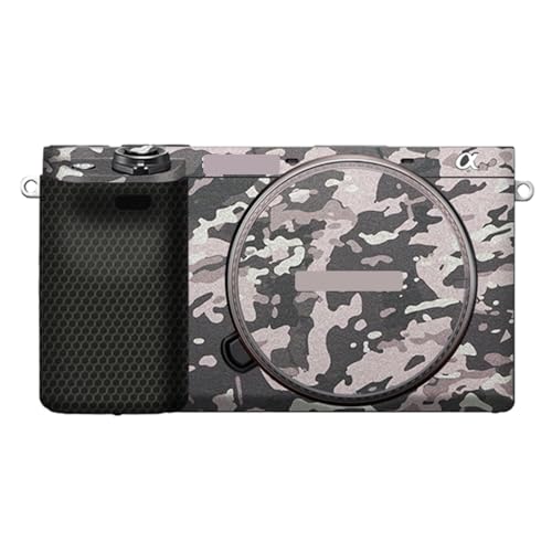 Camera Cover Skin Sticker for Sony A6400 A6300 Camera Protector Film Skin Anti-Scratch Protective Decoration and Wear Resistance(Field Camouflage) - color: Field Camouflage