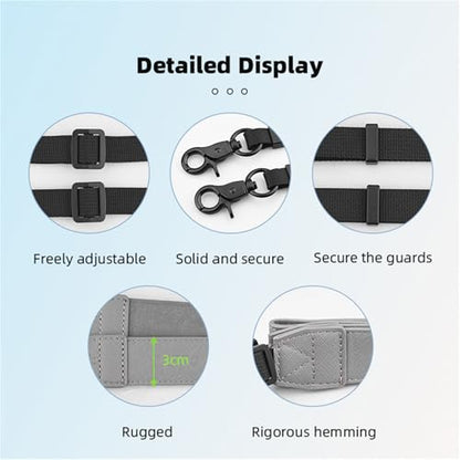 Scratch-Proof Silicone Case & PU Lanyard for DJI RC 2 Remote Controller