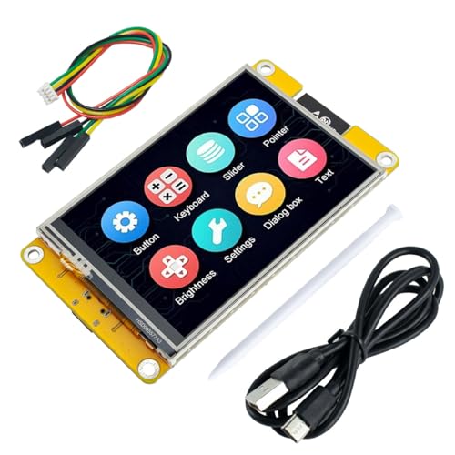 Hosyond 3.5'' 320x480 Touch Screen ESP32 Display with WiFi+BT, ST7796U Driver LCD TFT Screen Module for Arduino IoT - size: 3.5"