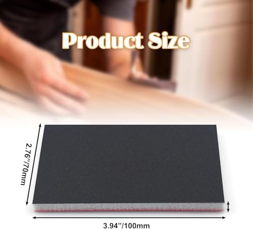 1200 Grit Sanding Sponge, Wet Dry Sanding Block, 20 Pcs - size: 1200 Grit