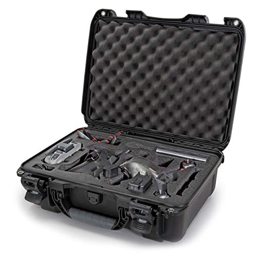 Nanuk 925 Waterproof Hard Case with Foam Insert for DJI FPV Fly More Kit, 925-FPVG1, Black - color: Black
