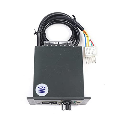 0-27RPM 6W 50K Variable Speed AC Gear Reduction Motor with Controller - color: 6W 50K
