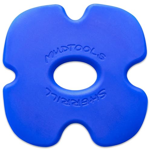 Mudtools Edgy Rib, Blue Firm - Polymer Pottery Tool for Rims - color: Blue - Firm