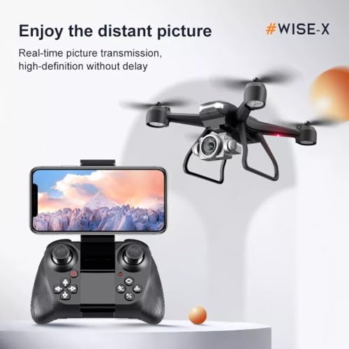 V14 Drone 6K Dual Camera 2 Batteries FPV RC Quadcopter 1080P