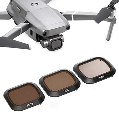 Camera Lens Filters ND4 ND8 ND16 Lens Filter Neutral Density 3 in 1 Set for 2 Pro Camera Reduce Dust and Scratches Water Proof Filter
