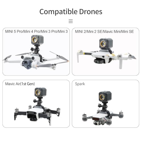 Hanatora Drone Night Lights for DJI Mini 4K,2,5,4,3 Pro,SE,Mavic Air,Spark