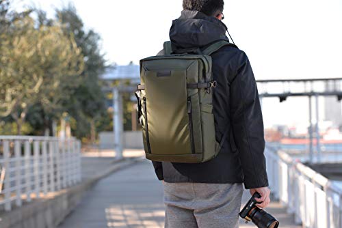 VANGUARD VEO SELECT41 GR Backpack/Shoulder Bag for DSLR, Mirrorless/CSC Camera or Drone, Green - style: Veoselect41gr Backpack, Green