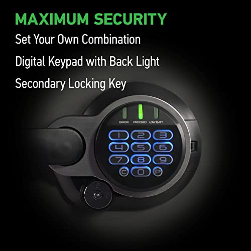 SentrySafe Fireproof and Waterproof Gray Steel Home Safe with Digital Keypad Lock, Floor Safe with Interior Lighting Secures Money, Documents, 2.05 Cubic Feet, SFW205GQC - size: 2.05 cubic feet, style: 1-Hr. Fireproof, Keypad