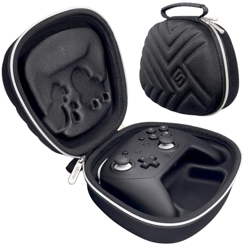 sisma Carrying Case Compatible with Nintendo Switch 2 Pro Controller, Buttons & Joysticks Full Protection, Hard Shell Original Switch Controller Travel Storage Case, Black - color: Black Special Edition