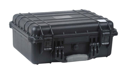 multicomp PRO Large and Medium Size Weatherproof Equipment Cases, made of Polypropylene Plastic, Black with Foam Insert (16.5" X 13" X 7" (L x W x H)) - size: 16.5" X 13" X 7" (L x W x H) (BLACK)