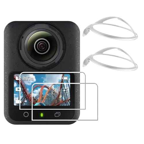 Lens Guard Set Screen Protector for DJI Osmo 360 Camera Anti-Scratch [Bubble Free]