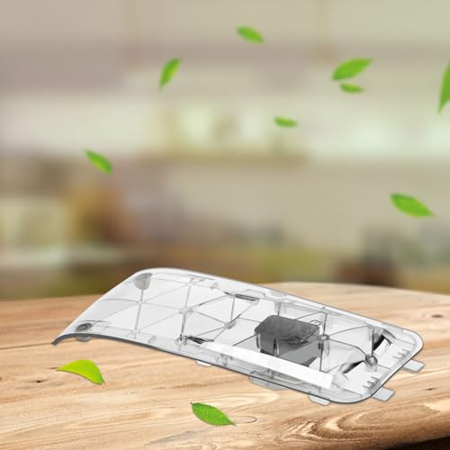AIR 3 4G Module Compartment Cover Replacement - Lightweight Drone Module Protective Cover with Cooling Holes for DJI Mavic Air 3 (Transparent) - color: Transparent