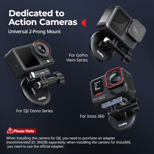 SMALLRIG Quick-Release Action Camera Magnetic Neck Mount with Chest Strap - style: for Action Camera (Magnetic)