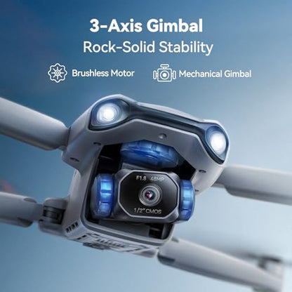 Ruko F11PRO 2 Plus Drone with 48MP Camera, 8K Photo, Tech Gift for Adult