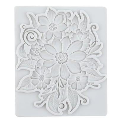 Baroque Flower Polymer Clay Molds Daisy Flower Silicone Mold - color: Style A