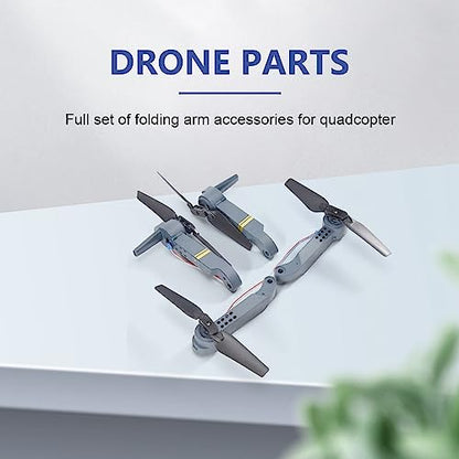 E58 RC Quadcopter Spare Parts Arms with Motor & Propeller for FPV Racing Drone Frame Parts Replacement Accs