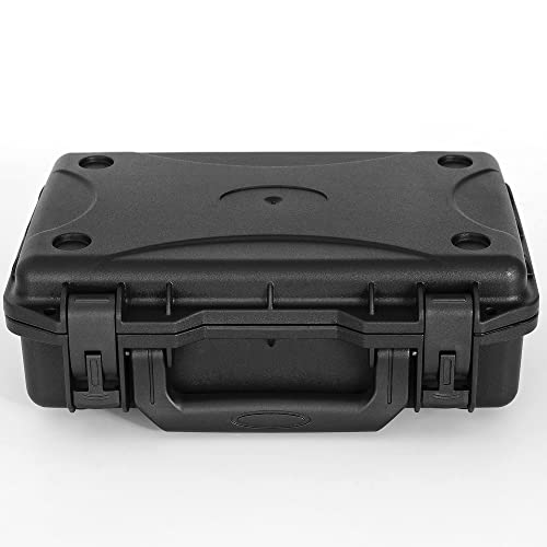 TORIBIO Hard Carrying Case with Foam,Shockproof Storage Box 10.8"x6.5"x2.7" - size: 10.8"x6.5"x2.7"