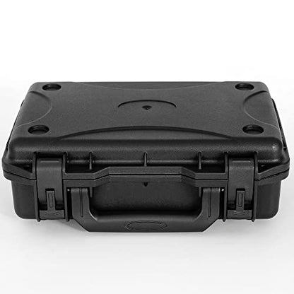 TORIBIO Hard Carrying Case with Foam,Shockproof Storage Box 10.8"x6.5"x2.7" - size: 10.8"x6.5"x2.7"